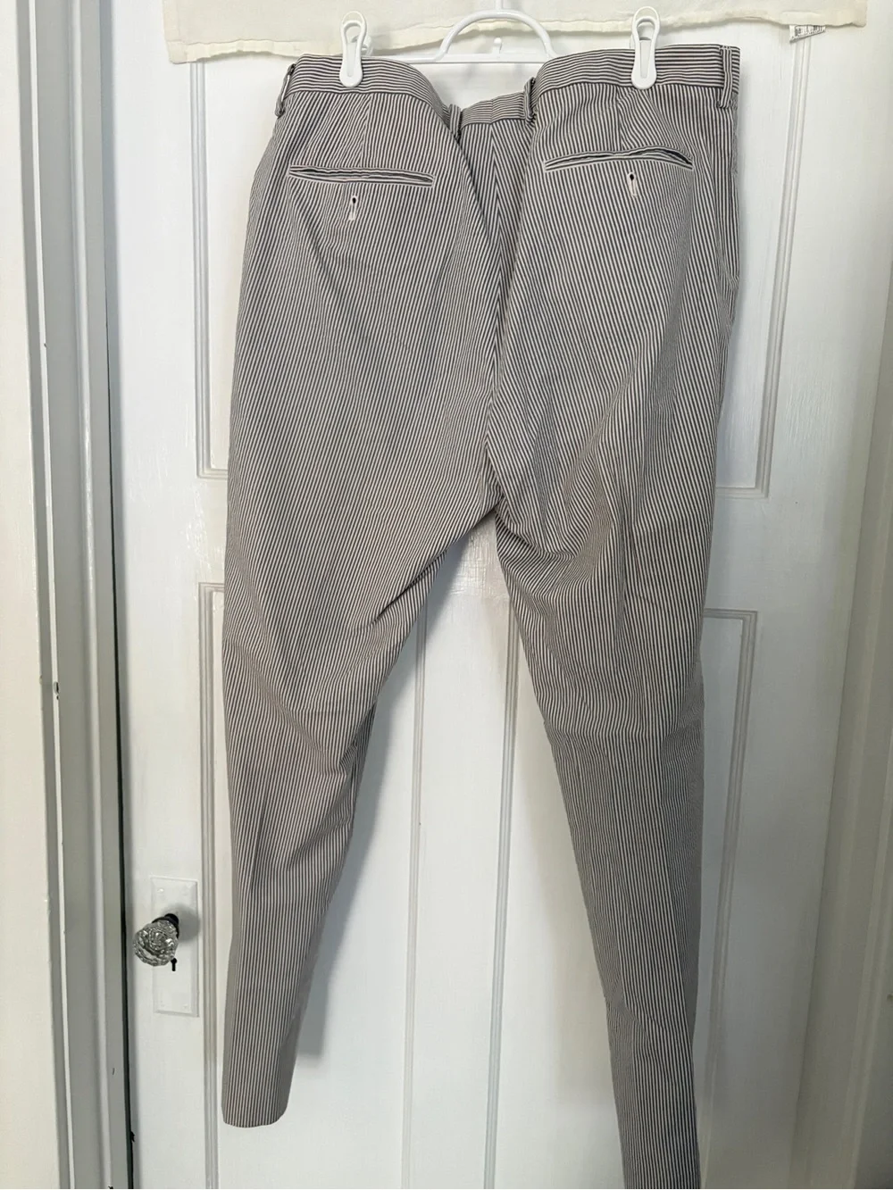 Men’s J Crew Ludlow Seersucker Pant